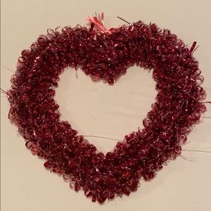 Red valentines heart.